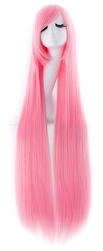 PRICES MAY VARY. 100% Brand New Material : 100% High Temperature Fiber Length: Approx 100cm/ 39 Inch Wig Cap Size: The maximum circumference Approx 20~21inch/51~53cm(Exist 1~2cm normal error), the size of wig cap is adjustable Package included:1 wig 1.Our wig product is made of Kanekalon fiber which is a thermostable Material and called "High-temperature resistance fiber". it can be curled or straightened by Electronic Hair stick under 120 degrees Celsius. Generally, The suitable temperature is Fluttershy Cosplay, Hidden Rainbow Hair, Straighten Hair, Party Wig, Rainbow Hair Color, Anime Wigs, Wig Party, Cosplay Hair, Hair Color Pastel