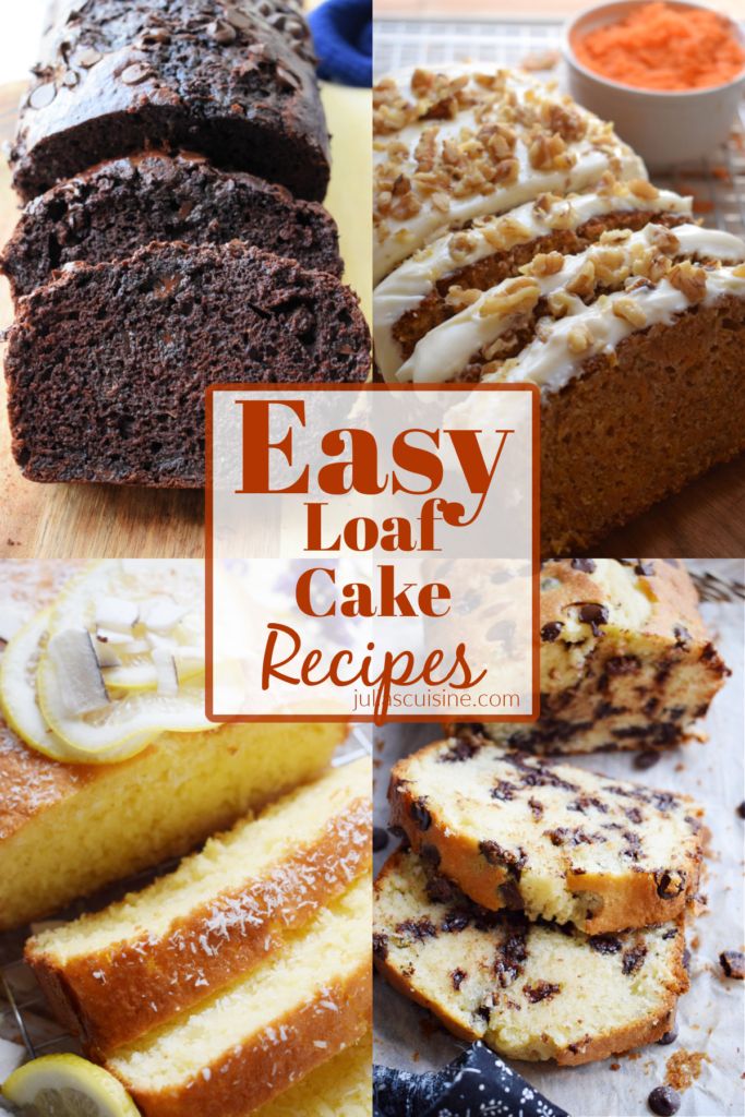 an easy loaf cake recipe with lemons, raisins and walnuts