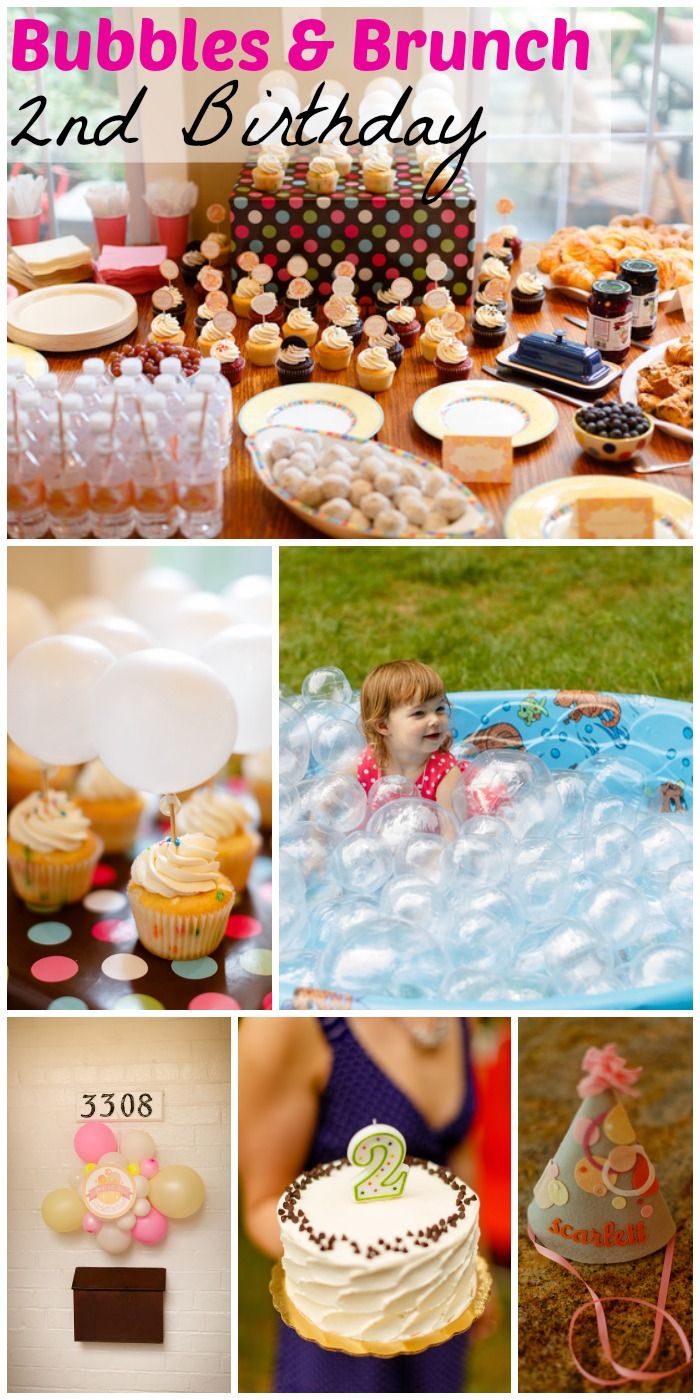 a collage of photos with cakes, cupcakes and other items for a birthday party