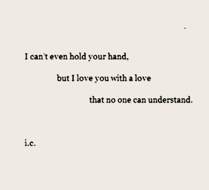 an old typewriter with the words i can't even hold your hand, but i love you with a love that no one can understand