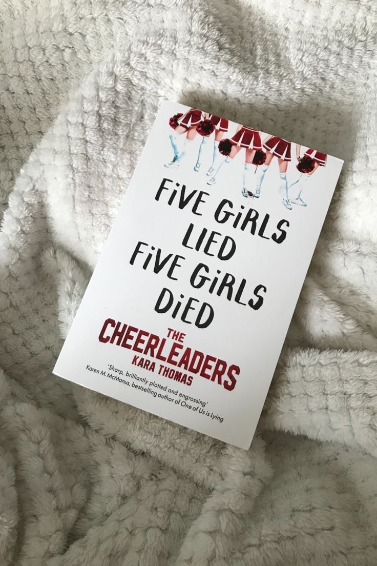 a book titled five girls, five girls died by the cheerleaders