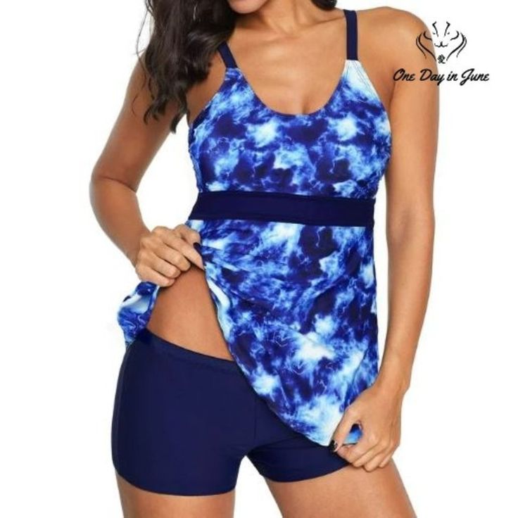 Zando Boyshort Tankini Swimsuit Color: Blue Condition: New Without Tags All Swimwear Is New With Liner, Manufacturer Ships Without Tags Brand: Zando Material: Polyester/Elastane Tags: #Zando #Boyshorttankini 9673 Blue Tankini With Built-in Shorts For Beachwear, Blue Tankini With Built-in Shorts, Blue Short Tankini For Beach, Blue Summer Swim Shorts, Blue Short Summer Swimwear, Fitted Blue Swimwear With Built-in Shorts, Blue Tankini With Built-in Shorts For Swimming, Blue Tankini With Built-in Shorts For Poolside, Fitted Blue Tankini For Beachwear