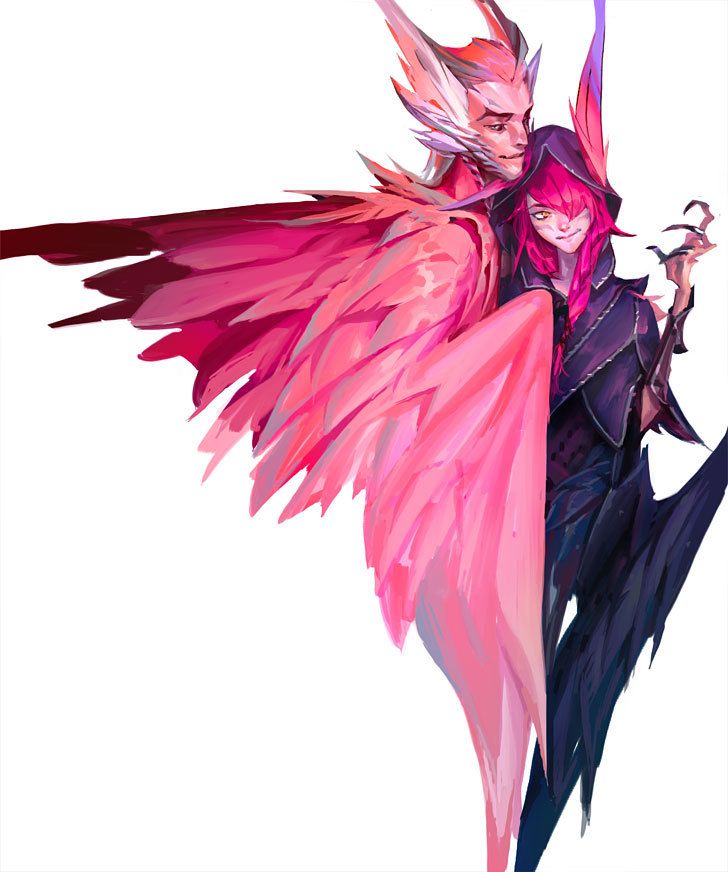 League Of Legends Icons, Rakan League Of Legends, Liga Legend, Xayah And Rakan, Star Guardian, League Of Legends Characters, Lol League Of Legends, Creature Concept, Mobile Legends