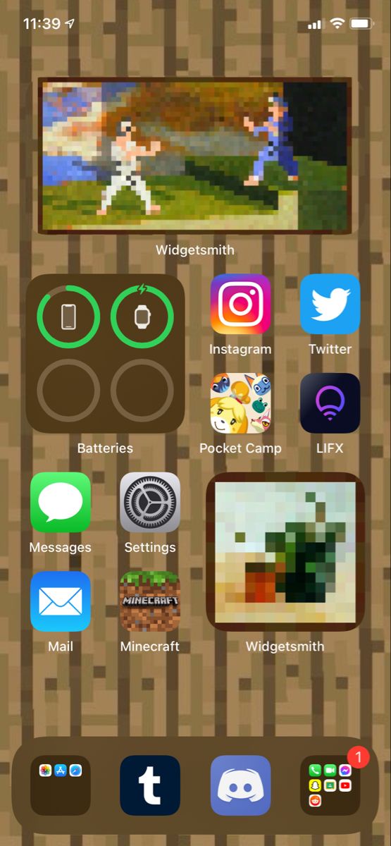 an iphone screen with different icons on it