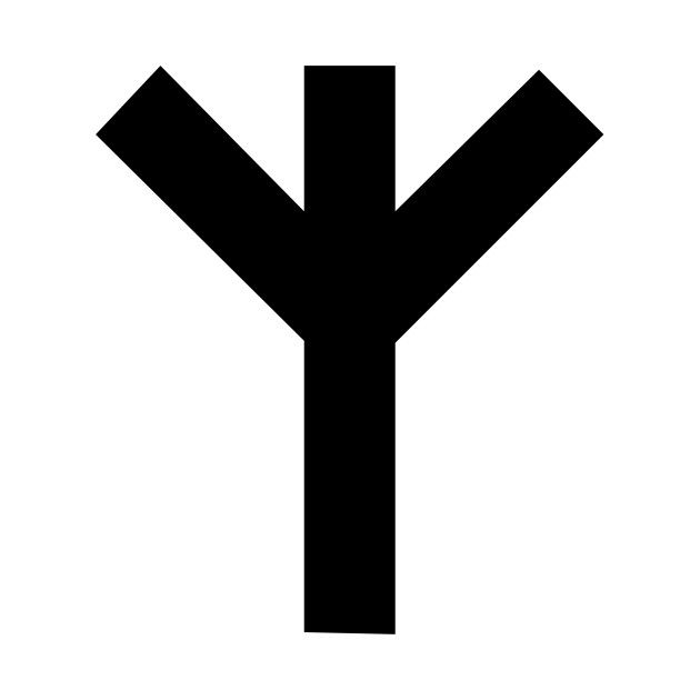 the letter y is made up of two intersecting lines, and it appears to be black