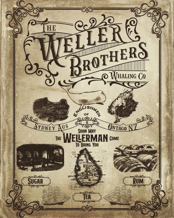 an old poster advertising the weller brothers