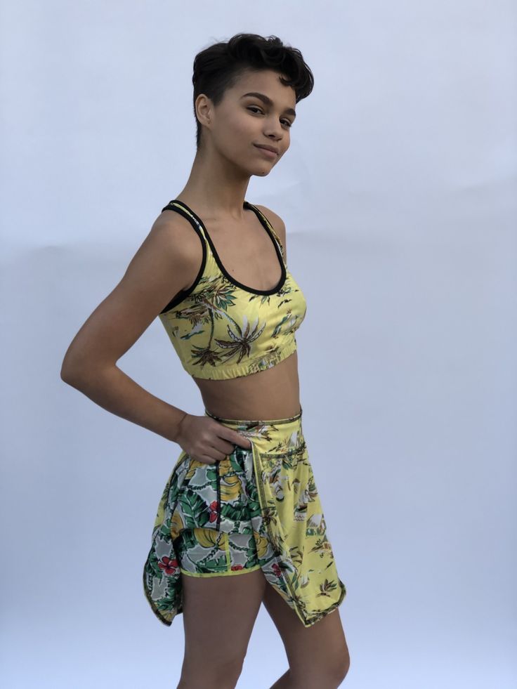 REVERSIBLE - Double sided prints; Two Skirts in one Made from Recycled Water Bottles / Spandex UPF PROTECTION FROM THE SUN CARE INSTRUCTIONS: Hand wash & hang dry recommended or machine wash cold on low cycle with like colors. Beach Floral Print Short Skort, Yellow Short Skort For Summer, Sporty Skort For Summer Beach, Summer Beach Skort With Floral Print, Summer Beach Floral Print Skort, Yellow Skort For Beach In Summer, Yellow Skort For Beach And Summer, Casual Yellow Skort For Summer, Casual Summer Workout Skort