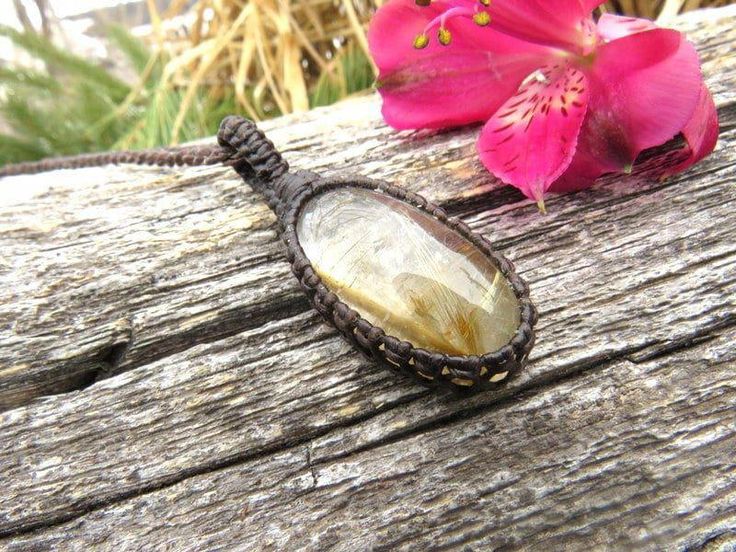 Rutile Quartz Meaning, Gift Ideas Fathers Day, Lithium Quartz, Mothers Day Gift Ideas, Ruby Fuchsite, Healing Waters, Special Gifts For Her, Healing Stones Necklace, Quartz Crystal Pendant