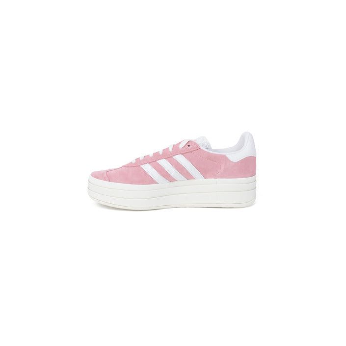 Get ready to step up your style game with these Adidas Pink Classy Women's Sneakers! These stylish and versatile sneakers are a must-have for any fashion-forward woman looking to make a statement. Perfect for the spring and summer seasons, these sneakers offer a comfortable fit, durable design, and eye-catching pink color that's sure to turn heads. Whether you're hitting the gym or running errands, these sneakers have got you covered in both style and functionality. Don't miss out on the chance Trendy Pink Platform Sneakers With Rubber Sole, Spring High-top Platform Sneakers For Sports, Pink Round Toe Platform Sneakers With Laces, Pink Lace-up Platform Sneakers For Streetwear, Pink Sports Platform Sneakers With Rubber Sole, Pink High-top Platform Sneakers For Streetwear, Casual Pink Skate Shoes With Rubber Sole, Pink Lace-up Sneakers For Summer, Pink Lace-up Skate Shoes