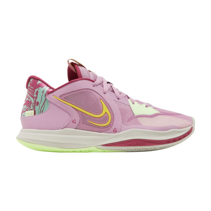 Find NIKE Kyrie Low 5 'orchid on Editorialist. Kyrie Low 5 'Orchid' Pink Custom Sneakers With Boost Midsole, Pink Basketball Shoes With Translucent Outsole For Streetwear, Nike Pink Basketball Shoes For Light Sports, Pink Nike Basketball Shoes With Cushioned Footbed, Nike Pink Basketball Shoes With Cushioned Footbed, Nike Pink Basketball Shoes With Air Max Cushioning, Pink Running Sneakers With Translucent Outsole, Pink High-top Sneakers For Light Sports With Cushioned Footbed, Pink High-top Sneakers With Cushioned Footbed For Light Sports