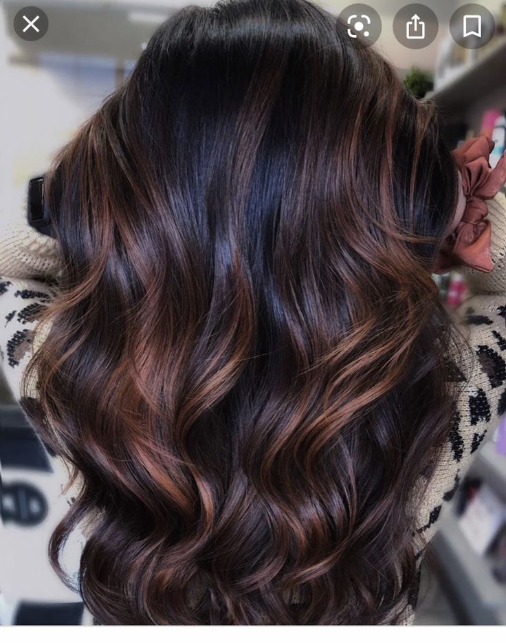 Asian Low Lights Hair, Chocolate Hair With Lowlights, Dark Brown Hair With Caramel Lowlights, Dark Ombre Hair Color For Brunettes, Dark Brunette Hair With Lowlights, Chocolate Brown Hair With Lowlights, Natural Lowlights, Autumnal Hair, Chocolate Brown Hair Color Ideas