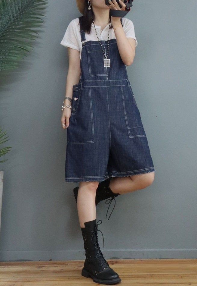 Overalls Straps Down, Overalls With Jacket, Cute Overalls Outfits, Cute Outfits With Overalls, Overalls Outfit Short, Short Overalls Outfit, Overalls Outfit Summer, Overall Shorts Outfit, Cute Overall Outfits