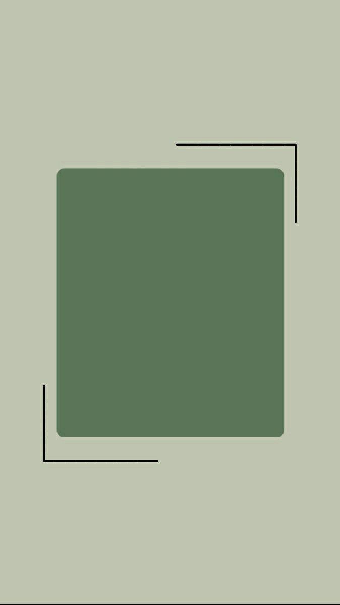 an image of a square in the middle of a rectangle shape on a green background