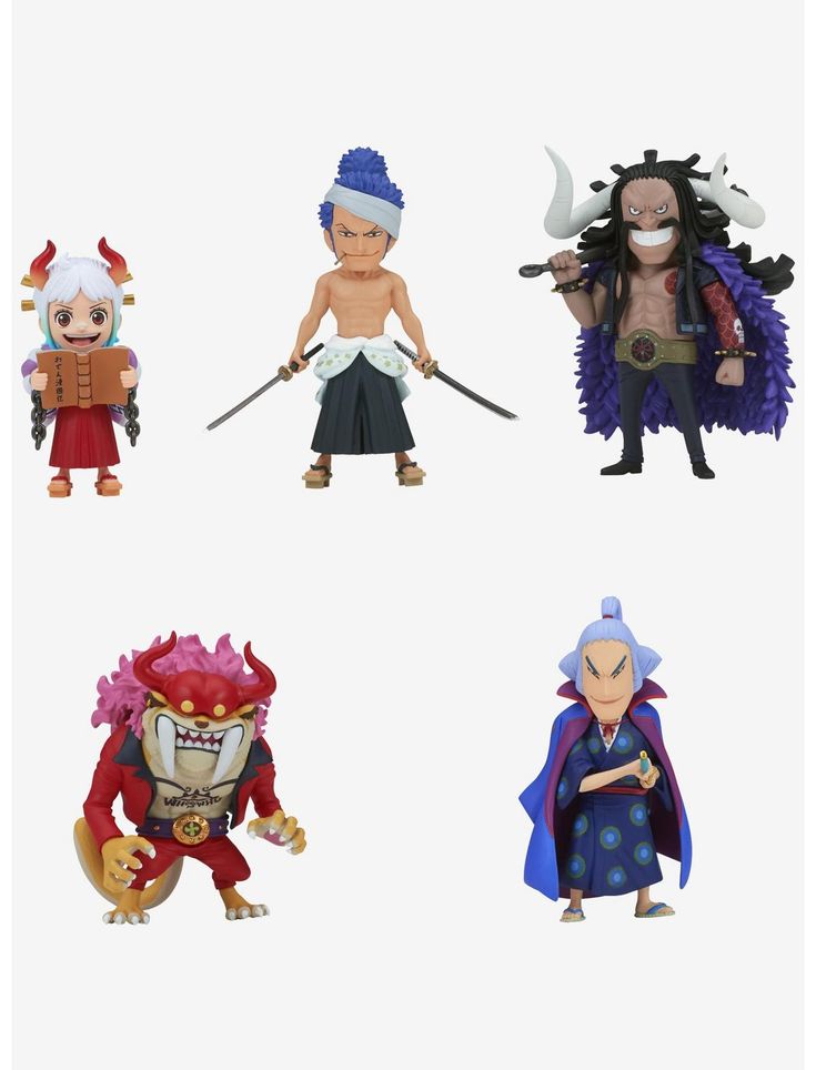 Blind Box Figures, Wano Country, One Piece World, Blind Box, Figure Model, Anime Figures, Toy Collection, Blinds, Ghost