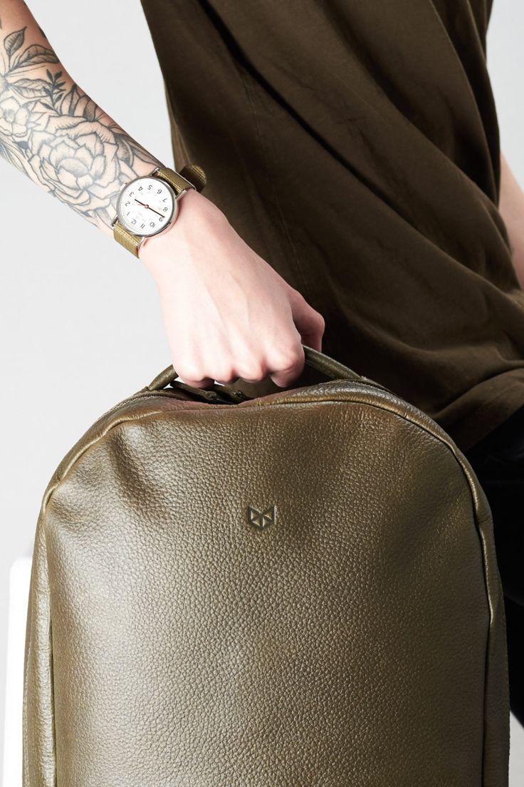 Bisonte Leather Laptop Backpack Men · Green by Capra Commuting Satchel Backpack With Zipper Pocket, Modern Backpack With Adjustable Strap For Everyday, Urban Backpack With Zipper Pocket, Leather Backpack With Laptop Sleeve, Modern Leather Satchel Backpack With Zipper Pocket, Everyday Carry Backpack With Luggage Sleeve, Modern Travel Backpack With Zipper Pocket, Urban Leather Laptop Backpack, Commuting Backpack Laptop Bag With Zipper Pocket