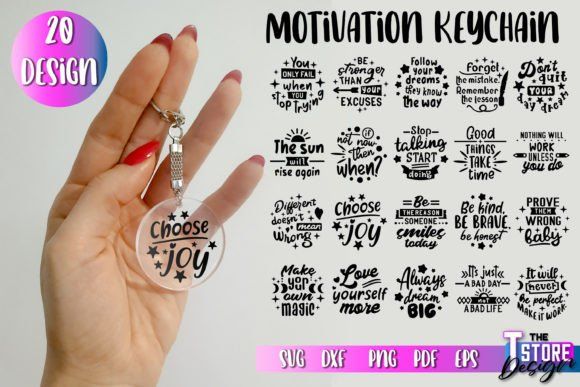 a hand holding a keychain with the words motivnation ketcham on it