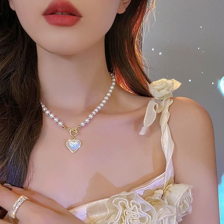 We invite you to embark on a dazzling journey through our exquisite collection of accessories! Cross Pendant Necklace Woman, Heart Cross Necklace, Birthday Necklace Gift, Pearl Love, Romantic Necklace, Trendy Necklace, Sleep Tracker, Mermaid Necklace, Pearl Choker Necklace