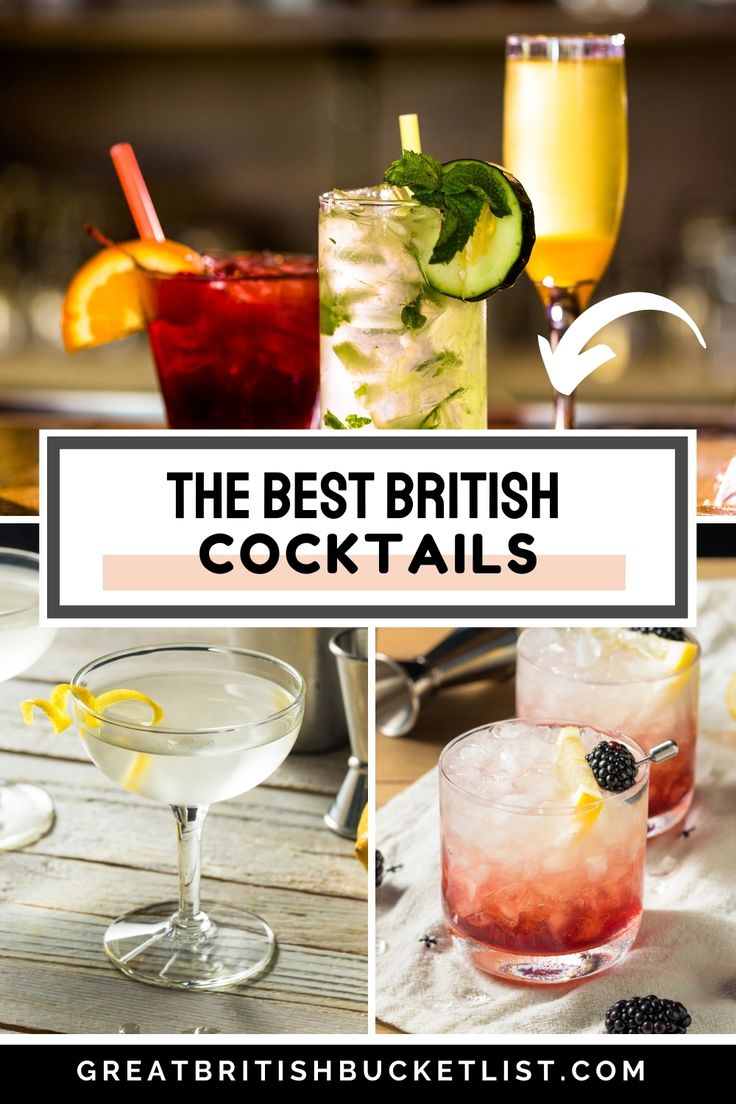 the best british cocktails to try out for your next party - great british bucket list