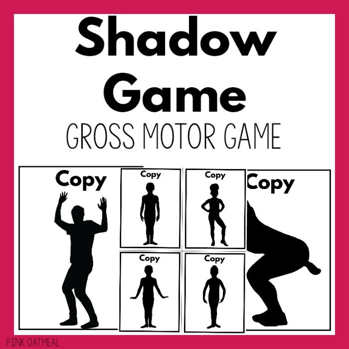 the shadow game cross motor game is shown in black and white on a pink background