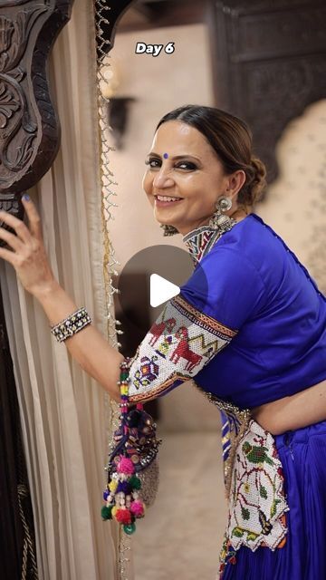 Rupal Mitul Shah on Instagram: "Smile 🧿 Beautiful cheko moti work on ghaghra choli by @mannslegacy  Jewelry nd bag by @culture_signature_jalpathakkar  Makeup by @rahulssalon , hair by @anjalistyleup  Follow my other id @roopalmitul_shah" New Choli Design, Moti Work Blouse Designs, Moti Work, Ghaghra Choli, Choli Designs, Work Sarees, Work On, Blouse Designs, Follow Me