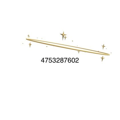 a long gold stick with stars on it