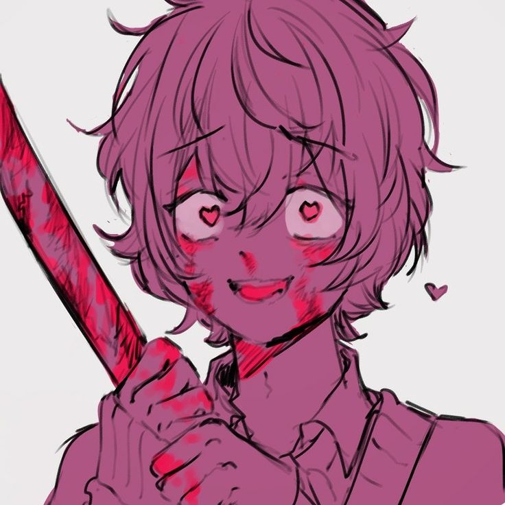 Yandere blood anime boy Yandere Reference, Yandere Anime Boy, Robert Core, Yanderecore Aesthetic, Bulletproof Armor, Yandere Oc, Yandere Vibes, Creepy Girl, Hands On Face