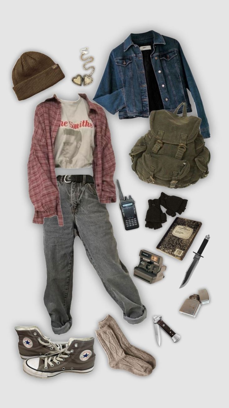 Grungy Outfit, Apocalypse Clothing, Apocalypse Outfit, Zombie Apocalypse Outfit, Estilo Grunge, Cool Fits, Oui Oui, Swaggy Outfits, 2000s Fashion