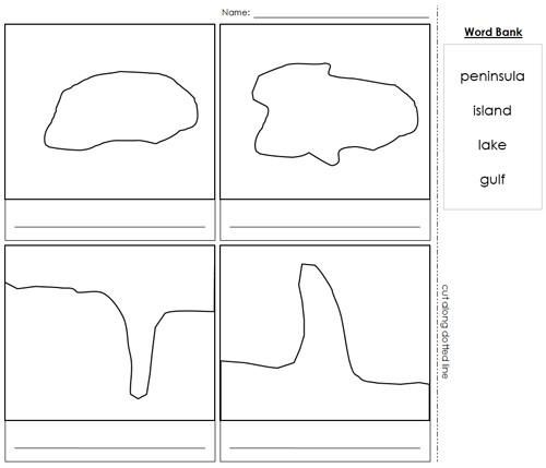 four different shapes are shown in the shape of an animal's head and tail