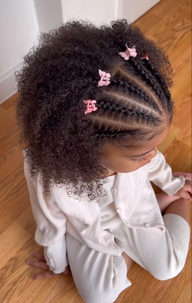 Black Daughter Hairstyles, Mixed Baby Hairstyles, Black Baby Girl Hairstyles, Mixed Kids Hairstyles, Mixed Girl Hairstyles, Baby Girl Hairstyles Curly, Daughter Hairstyles, Baby Curls, Cute Toddler Hairstyles