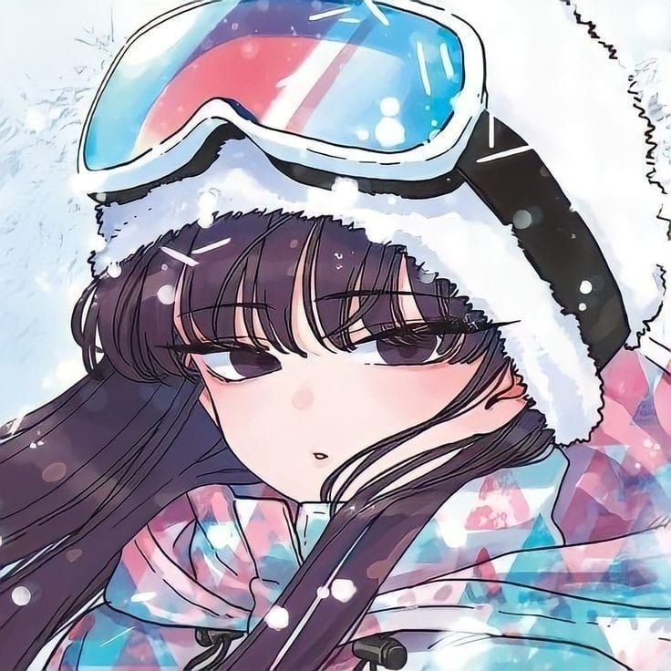 Winter Pfp, Komi Shouko, Komi-san Wa Komyushou Desu, Anime Galaxy, Black Cartoon Characters, Picture Icon, Black Anime Characters, Digital Art Anime, Cool Anime Pictures