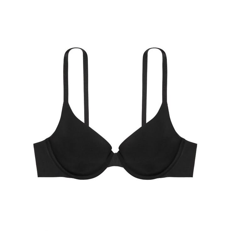 Victoria Secret Lightly Lined Full Coverage Bra The T-Shitry Black - 38de Victoria's Secret Bra, Classic Black Bra With Padded Cups, Classic Black Underwire Bra, Classic Black Bra With Removable Pads, Black Full Coverage Classic Bra, Classic Black Seamless Bra, Victoria's Secret Push-up Bra Friendly Tops, Classic Black Bra With Medium Bust Support, Fitted Victoria's Secret Bra