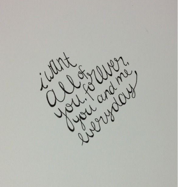 the words are written in cursive writing on a piece of paper that says, i don't always give you any love