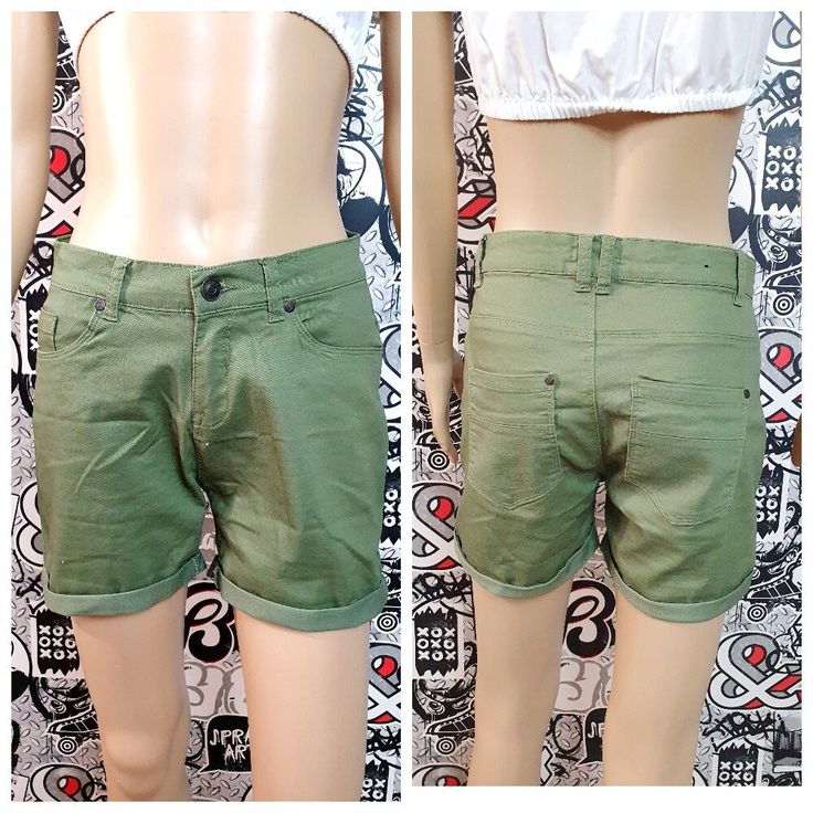 "military shorts olive green shorts Forest Green Vintage 90's Women's Clothing womens shorts Army Shorts Cargo Shorts S Boot shorts Ready to ship. 73 % cotton 29% polyester Length: 31 cm/12.2 \" Waist 74 cm/29\" Rise 23 cm/ 9\" HIP 90 cm/35,4\" Tag size: XS The color on the pictures may vary due to monitor settings and light reflections. We appreciate your patience. Thank you so much for looking at my works! Please do not hesitate to contact with me for any questions. See you." Khaki Cargo Shorts For Summer, Military Style Khaki Shorts For Summer, Military Style Summer Shorts With Pockets, Military Style Cotton Shorts For Summer, Khaki Short Leg Cargo Shorts For Summer, Khaki Shorts With Built-in Shorts For Summer, Summer Khaki Cargo Shorts, Summer Khaki Shorts With Built-in Shorts, Summer Khaki Cotton Shorts