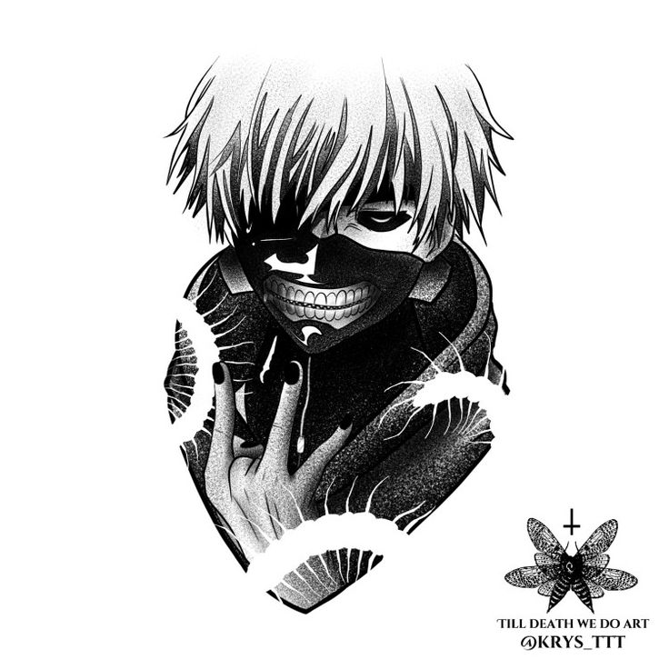 #dotwork #tattoo #tattoodesign #dotworktattoo #illustration #illustrazione #kenkaneki #procreate #tokyoghoul #kanekitattoo #drawing #disegno #ink #tattooidea #design #tattoodesign Ken Kaneki Tattoo, Tokyo Ghoul Tattoo Designs, Tokyo Ghoul Tattoo Ideas, Kaneki Tattoo, Dark Anime Tattoo, Tokyo Ghoul Tattoo, Pink Flower Tattoos, Dragon Tattoo Art, Manga Tattoo