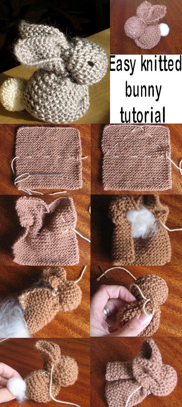 crocheted mouses are being made with yarn and wool, as well as the instructions for how to knit them