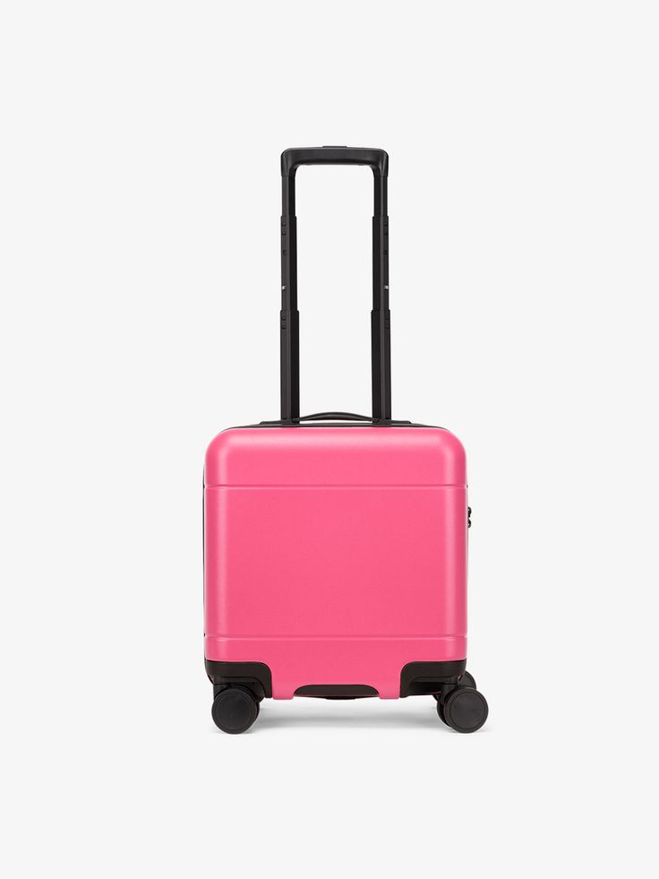 Hue Mini Carry-On Luggage in Dragonfruit Carryon Suitcase, Airline Seats, Winter Trip, Packing Essentials, Hanging Toiletry Bag, Color Pad, Vintage Trunks, Laptop Tote Bag, Checked Luggage