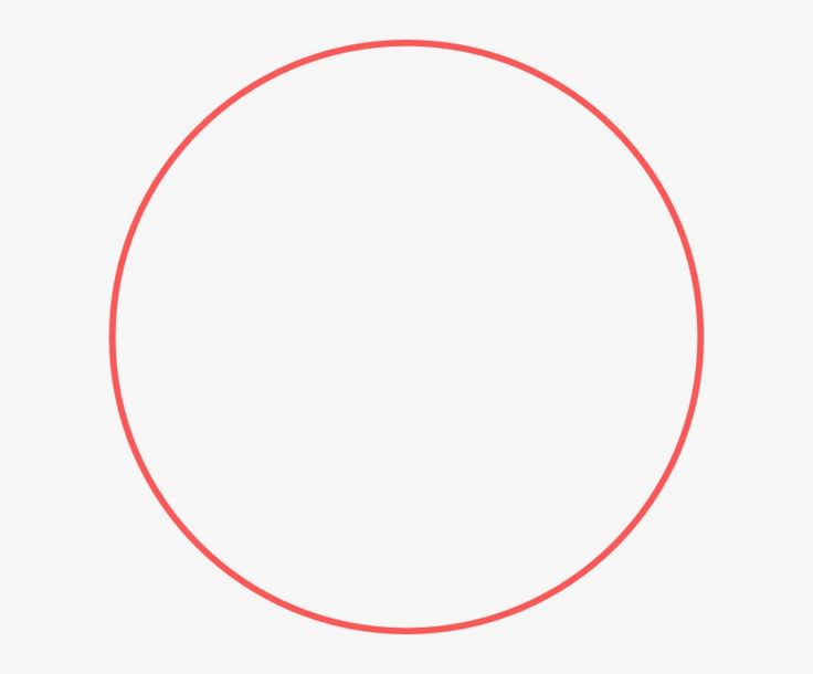 an orange circle with a red line in the middle