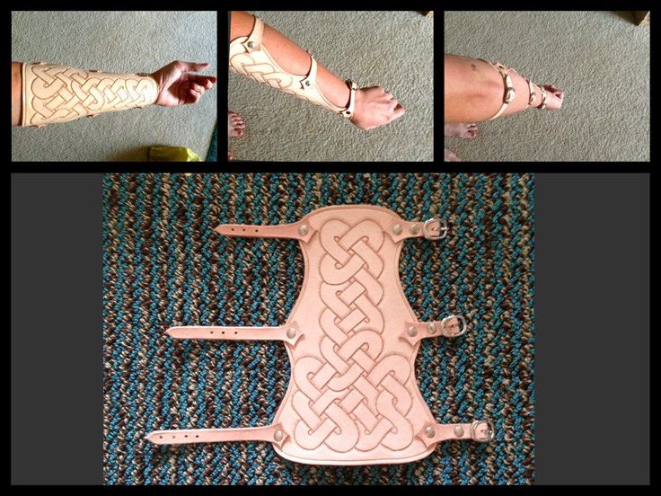 four different pictures of a woman's legs and foot with chains attached to them