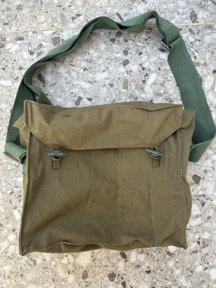 Genuine Military Army Shoulder Bag Haversack Brand New Vintage Canvas Unisex Genuine Military Shoulder Bag Haversack Vintage Canvas Army Brand New Bag Strong Durable military canvas For professional use  One size fits all Unisex Canvas Satchel In Khaki For School, Khaki Canvas School Satchel, Khaki Canvas Satchel For School, Outdoor Military Satchel Bag, Military Style Satchel Bag For Everyday Use, Military Style Satchel Bag For Outdoor, Military Style Bags With Pockets For Everyday Use, Military Style Satchel For Everyday Use, Military Style Outdoor Satchel Bag