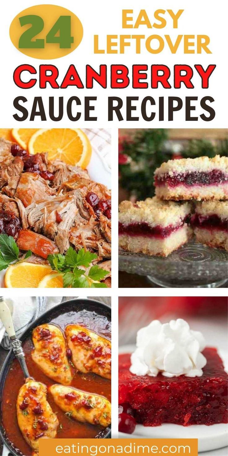 the best cranberry sauce recipes for desserts and appetizers to enjoy