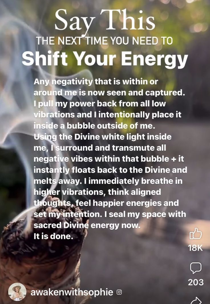 Shift Quotes, Energy Healing Quotes, Smudging Prayer, Cleansing Energy, Healing Affirmations, Energy Healing Spirituality, Awakening Quotes, Spiritual Cleansing, Affirmations For Happiness