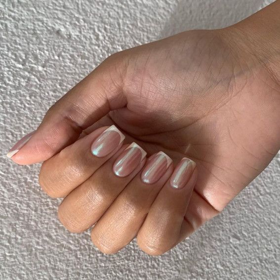 Short Nails Ideas Autumn, Short Nail Designs Summer, Short Nail Shapes, Short Nails Manicure, 2023 Spring Nails, Nails Ideas Autumn, Short French Nails, Short Nails Acrylic, Glazed Donut Nails