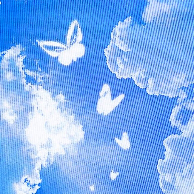 there are many white butterflies flying in the sky and on the screen, all together