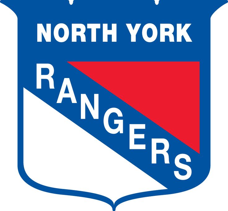 the north york rangers logo is shown