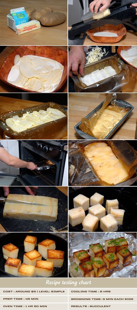 there are many different pictures of food being cooked