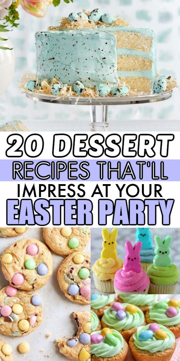 easter dessert recipes that inspires at your easter party