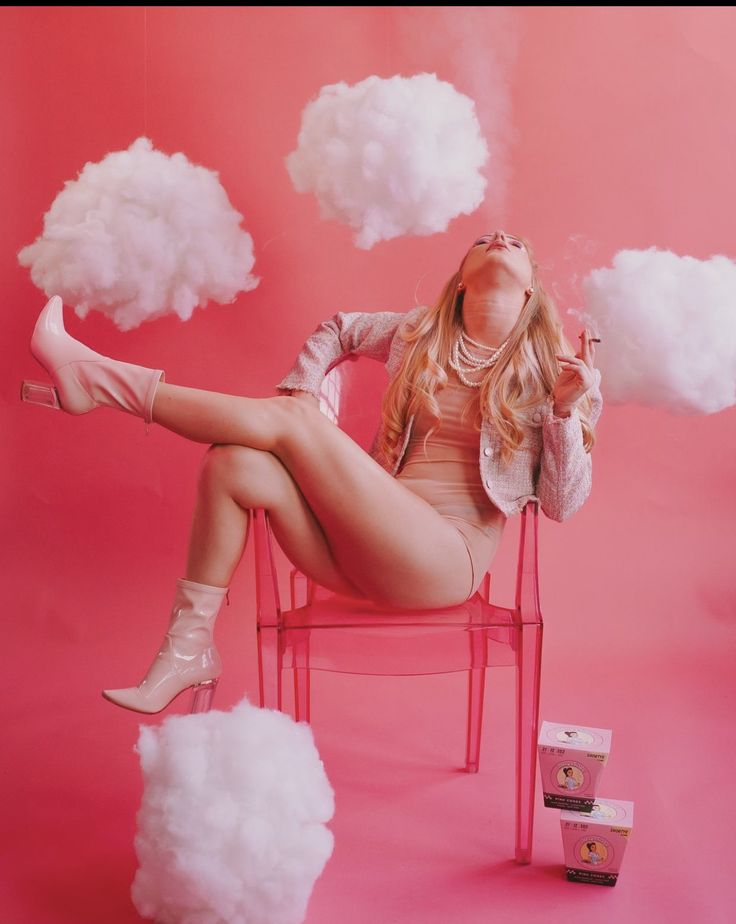 Pop Art Photoshoot Ideas, Pink Backdrop Photoshoot Ideas, Candy Land Photo Shoot, Candy Store Photoshoot, Cotton Candy Photoshoot, Bubblegum Photoshoot, Candy Shoot, Promo Photoshoot, Candy Photoshoot