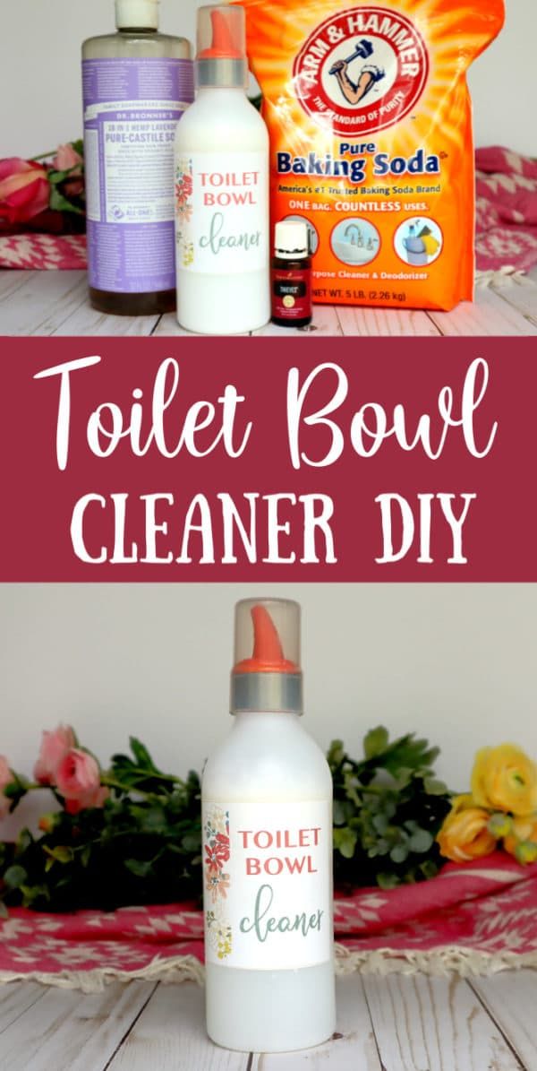 the toilet bowl cleaner diy is an easy way to clean your bathroom