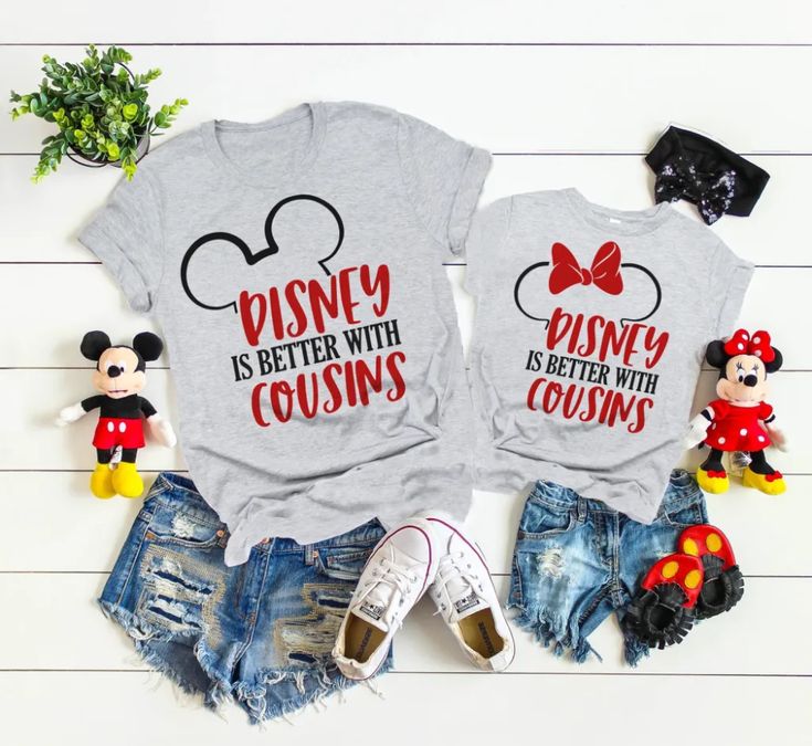 Disney Shirts For Cousins, Disney Is Better With Cousins, Cousin Disney Trip Shirts, Large Group Disney Shirts, Cousin Disney Shirts, Disney Cousin Shirts, Disney Family Vacation Shirts 2024, Family Disney Shirts Ideas, Disney Family Matching Shirts