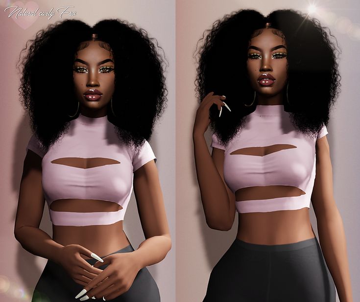 Natural Curly Fro for all ages Sims 4 Cc Baddie Clothes Maxis Match, Xxblacksims Hair Cc, Sims 4 Cc Clothes Female Urban Hair, Sims4 Cc Urban, Natural Curly Fro, Sims4 Urban Cc, Sims Urban Cc, Sims 4 Cc Urban Hair, Urban Sims 4 Cc Clothes